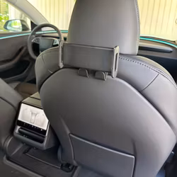 Hållare till padda och mobil med krokar- Tesla Model 3/Y