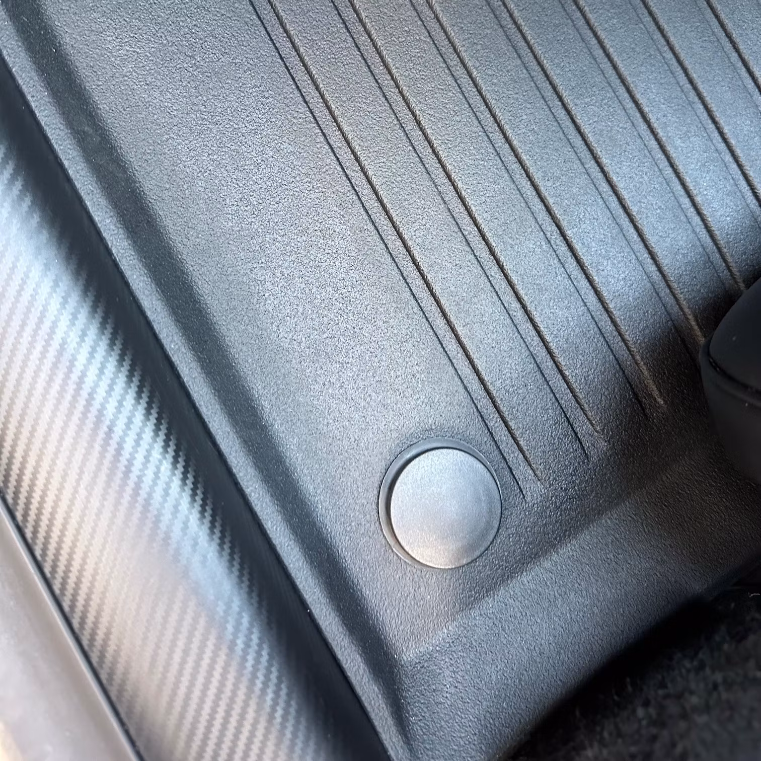 Interiörmattor TPE med tygmatta - Tesla Model Y