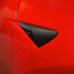 Paneler t sidoblinkers i matt carbon fiber - Tesla Model S/3/X/Y