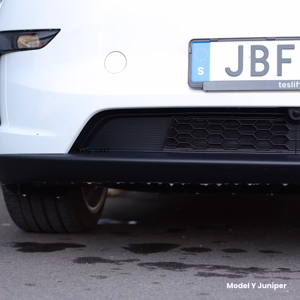 Skydd till luftinblåset fram - Tesla Model Y Legacy/Juniper LR