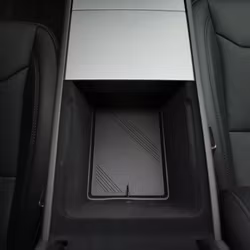 Silikonmatta till armstödet, svart - Tesla Model 3 Highland/Y Juniper
