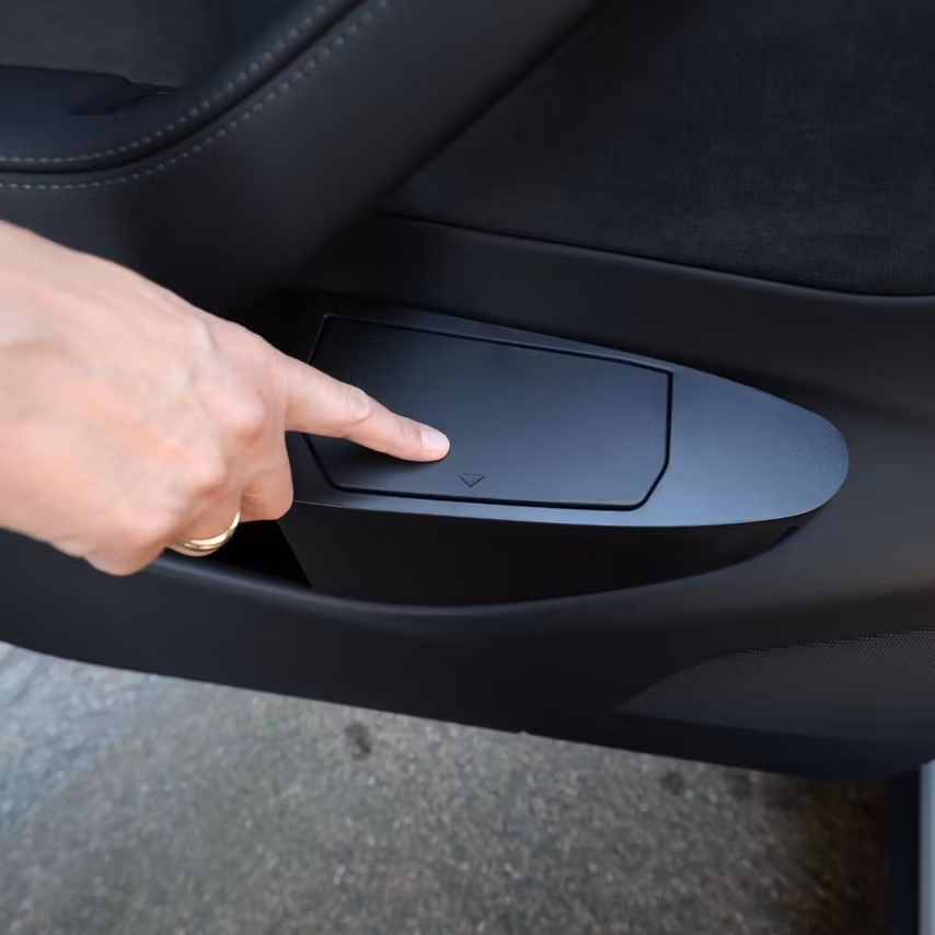 Papperskorgar till dörrfacken, set om 2 - Tesla Model Y Legacy/Juniper LR, P