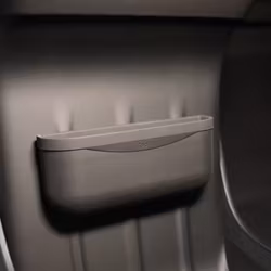 Förvaring i silikon, öppen - svart - Tesla Model 3/Y