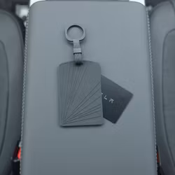 Korthållare i silikon till nyckelknippan