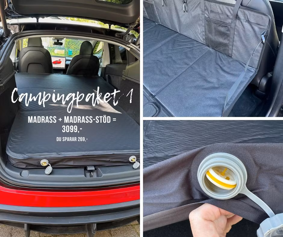 Campingpaket 1 - Tesla Model Y