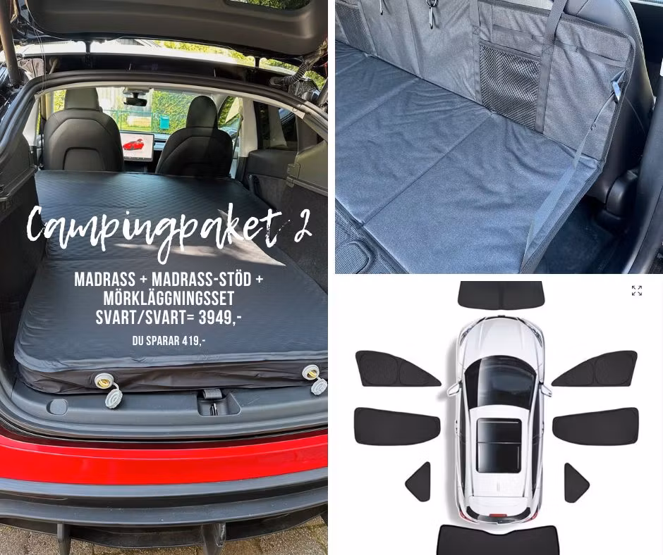 Campingpaket 2 - Tesla Model Y