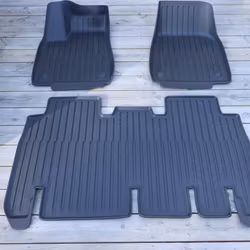 Interior mats TPE-nano - Tesla Model X 2021+, 5 seats