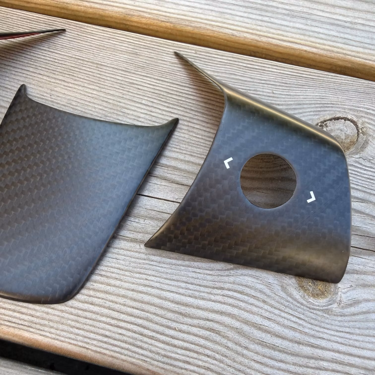Paneler t ratten - äkta carbon fiber - Tesla Model 3/Y