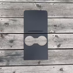 Paneler t centerkonsollen matt svart - Tesla Model 3 2021/Y