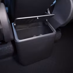 Rear seat storage, click lid - black - Tesla Model Y