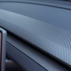 Paneler t instrumentbrädan, matt carbon fiber - Tesla Model Juniper