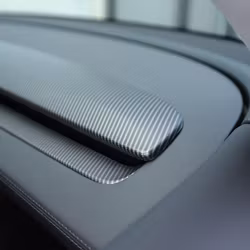 Paneler t instrumentbrädan, matt carbon fiber - Tesla Model Juniper