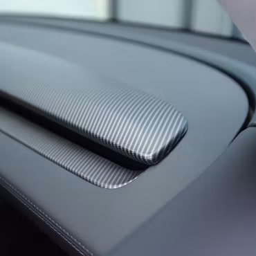 Paneler t instrumentbrädan, matt carbon fiber - Tesla Model Juniper
