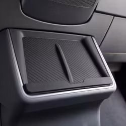 Skydd till mobilladdaren i silikon, svart - Tesla Model Y Juniper Standard