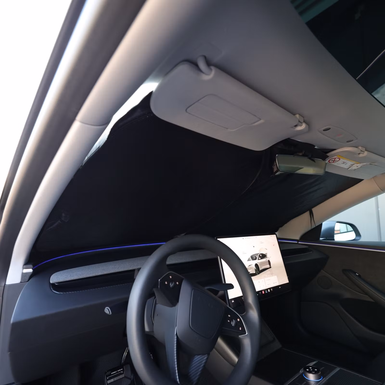 Solskydd till framrutan - Tesla Model 3