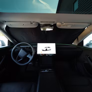Solskydd till framrutan - Tesla Model 3