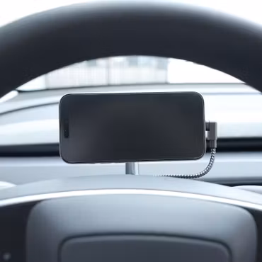 Mobilhållare m laddsladd - Tesla Model 3/Y