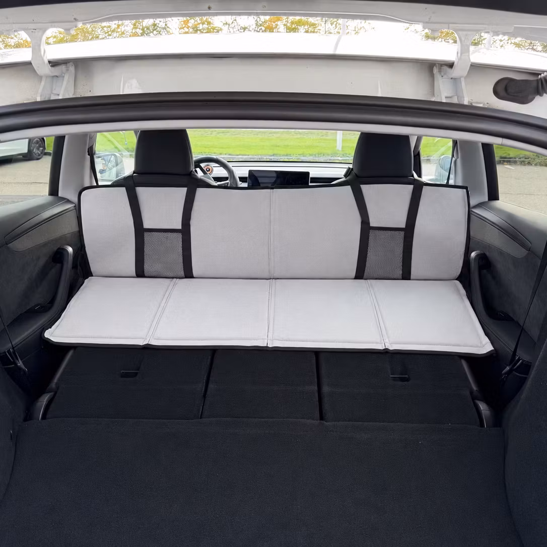 Stöd till campingmadrassen, grå - Tesla Model 3/Y