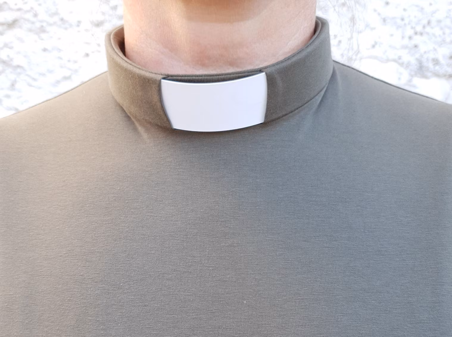 Fynd Alexandra Präst, XL, Vit, Kort ärm