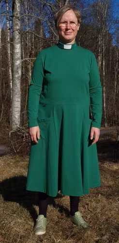Klänning Agnes Lång Diakon