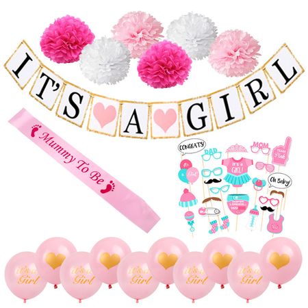 Baby Shower Kit - IT'S A GIRL