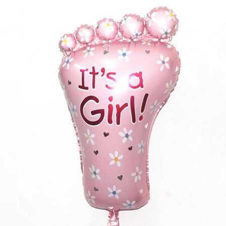 Folieballong It’s a Girl Rosa Fot