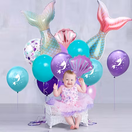 Ballonger - Sjöjungfru Glittriga