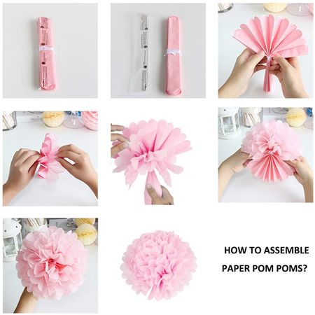 Dop - ballonger - God Bless - Rosa