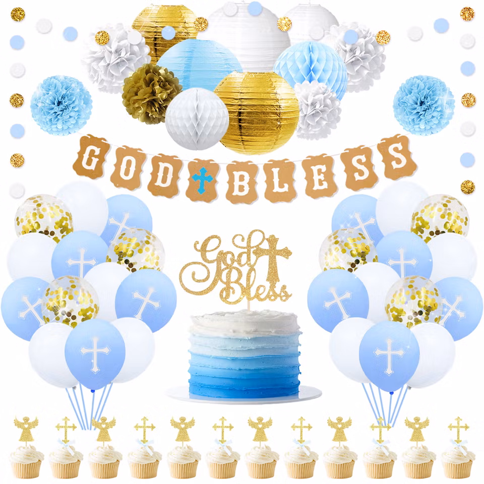 Dop - God Bless - Blått