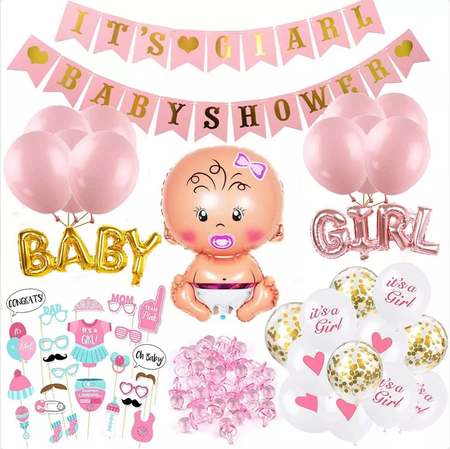 Baby Shower Kit - IT'S A GIRL