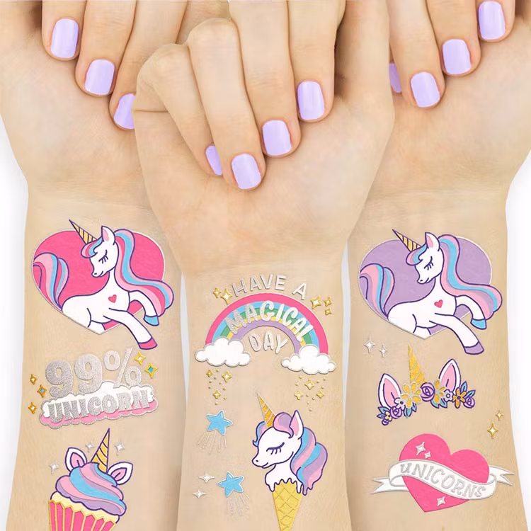 Unicorn tatueringar