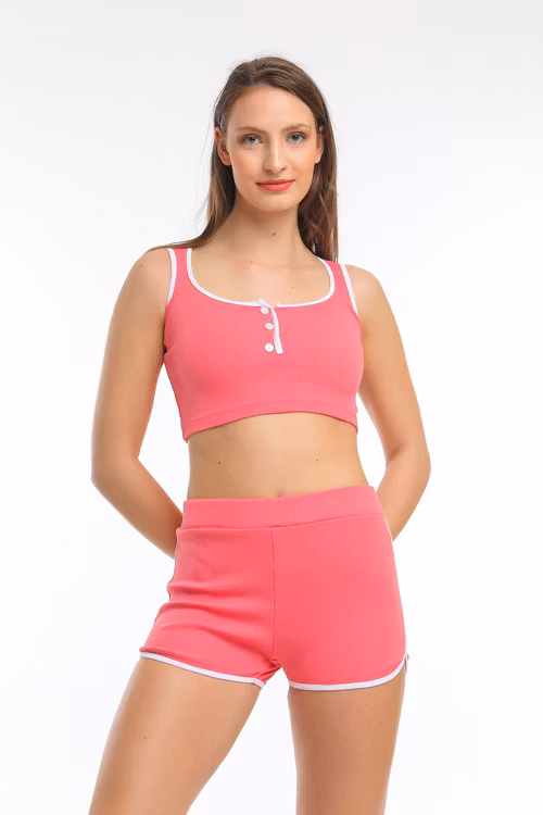 Högstaberg Crop top och shorts set