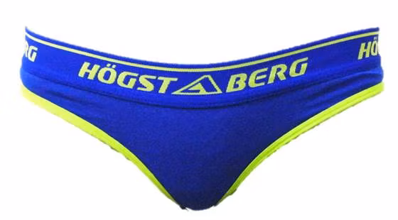 Underklädesset Bustier+Trosor+Tanga Blå färg