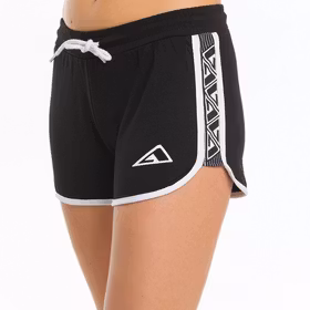 Sportshorts i sort-hvid farve