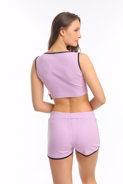 Högstaberg Crop top og shorts sæt