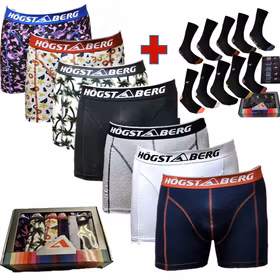 7 Pack Boxer Short + 10 Pairs of Socks ON SALE