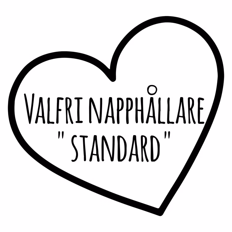 Napphållare " valfri standard "