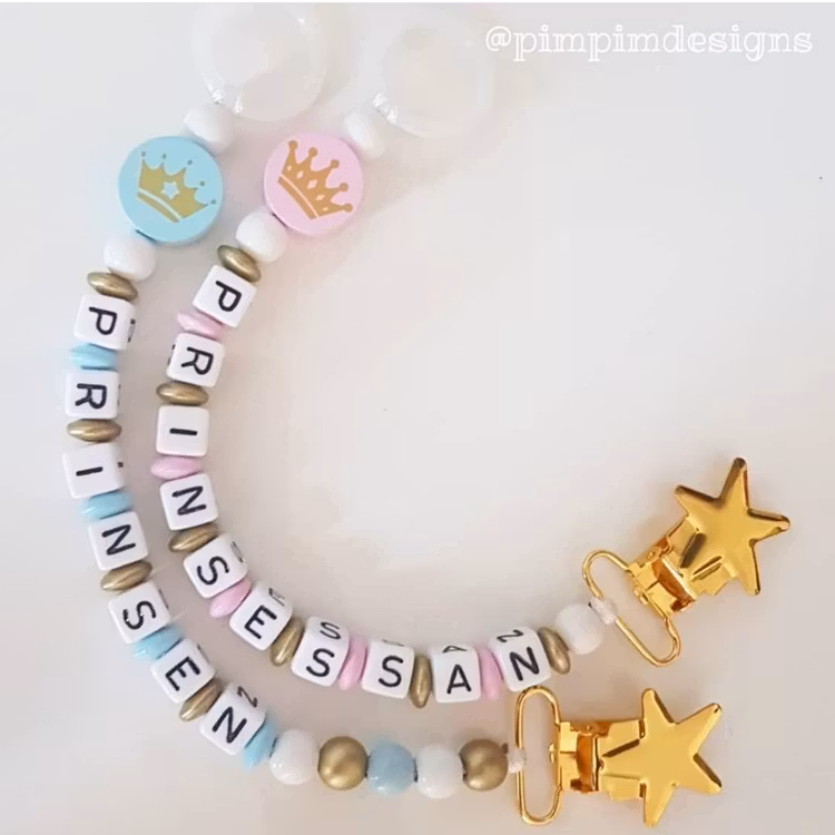 Napphållare " prins/prinsessa"