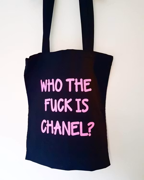 Tygkasse - Chanel?