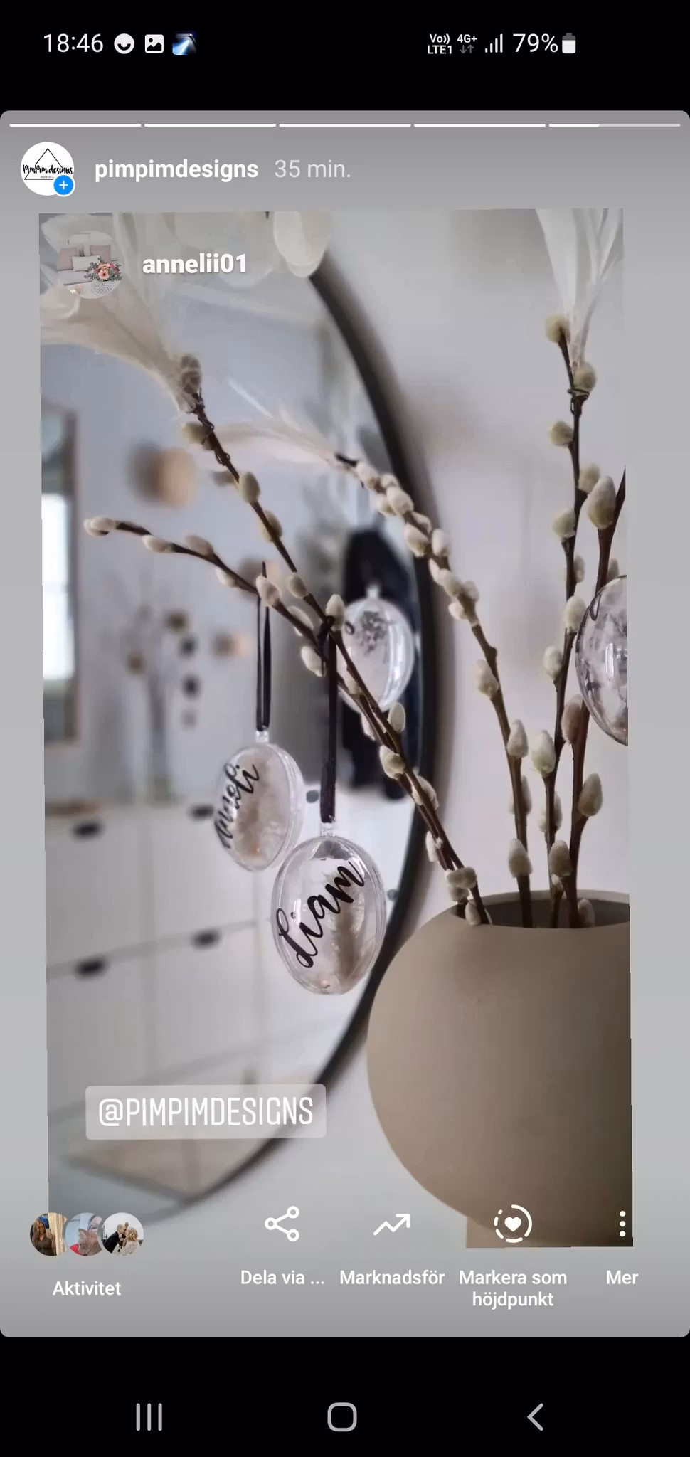 Dekorationsägg "Design" - Normal
