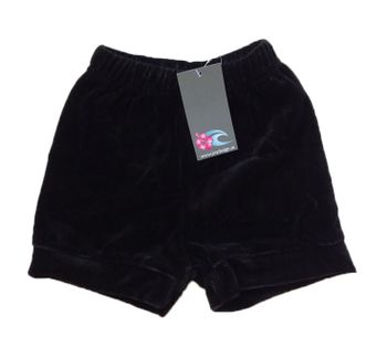 Svarta velourshorts stl 62-80