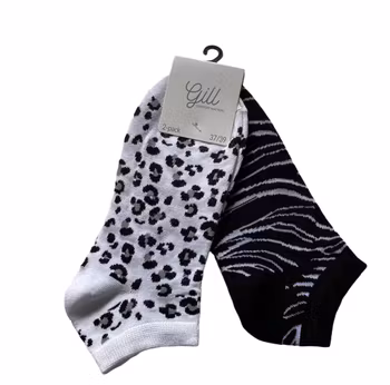 2-pack sockor med kort skaft