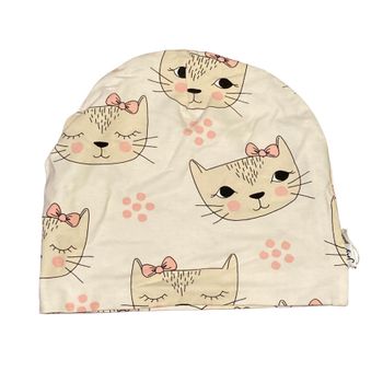 Rosa mössa katt stl 56