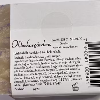 Naturtvål syren