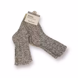 .2-pack raggsockor grå  stl 17-21