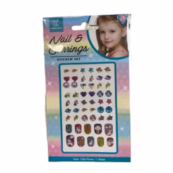 Nagel och örhängen stickers