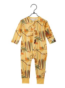 Gul pyjamas djur Stl 74