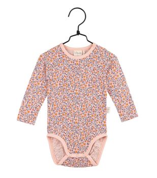 Rosablommig body Stl 74, 80