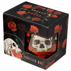 Mugg Skulls & Roses