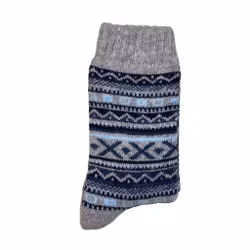 Grå ullsockor stl 31/33